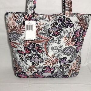 Vera Bradley NEW with Tags Ultralight VIP Tote Shoulder Bag Sun Washed Tropical